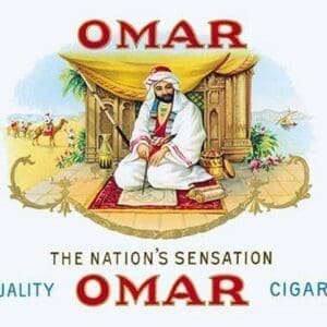 Quality Omar Cigars - Art Print