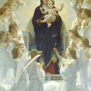 Queen of Angels by William Bouguereau - Art Print