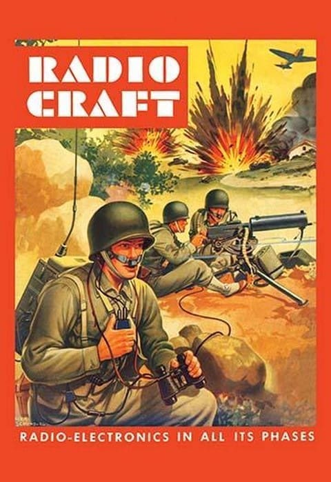 Radio-Craft: Ground Troops by Alex Schomburg - Art Print