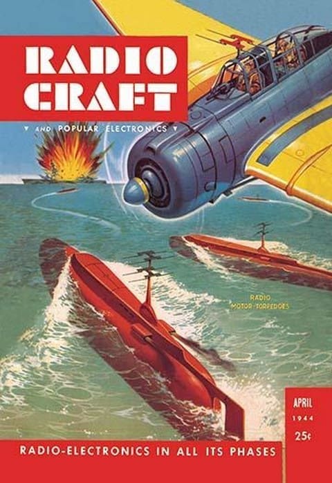 Radio Craft: Radio Motored Torpedoes by Radcraft - Art Print