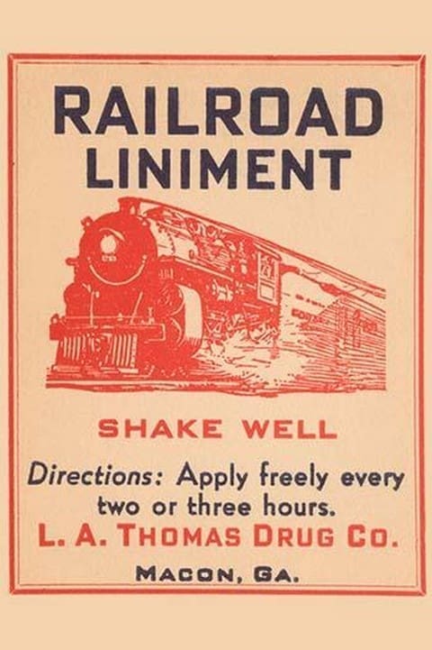 Railroad Liniment - Art Print