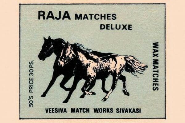 Raja Matches Deluxe - Art Print