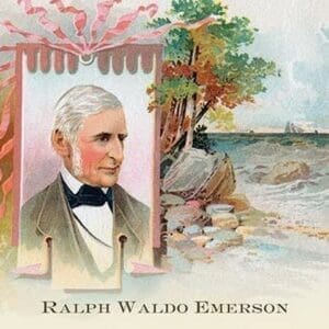 Ralph Waldo Emerson by Sweet Home Family Soap #2 - Art Print