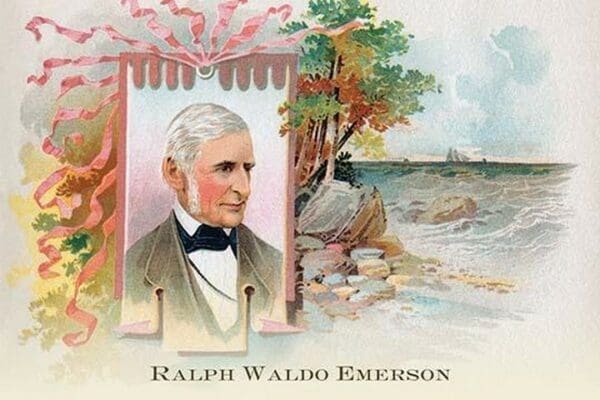 Ralph Waldo Emerson by Sweet Home Family Soap #2 - Art Print