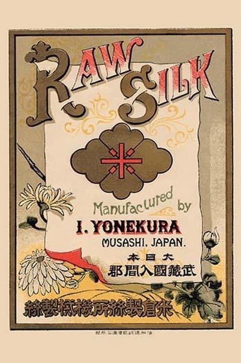 Raw Silk Manufactured by I. Yonekura