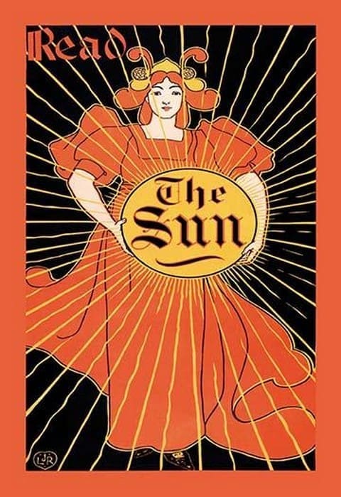 Read the Sun by Louis Rhead - Art Print