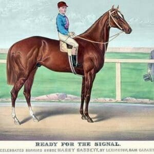 Ready for the signal by Currier & Ives - Art Print