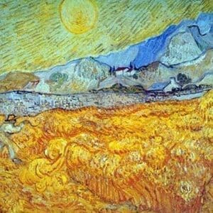 Reaper by Vincent van Gogh - Art Print