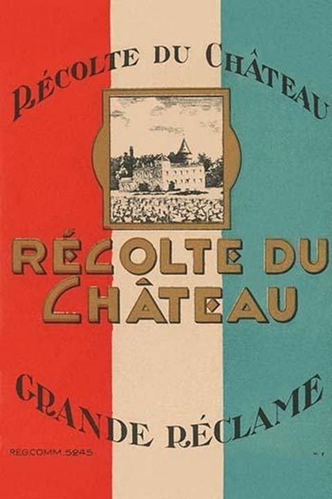 Recolte du Chateau - Art Print