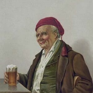 Red Cap Beer by American Litho. - Art Print