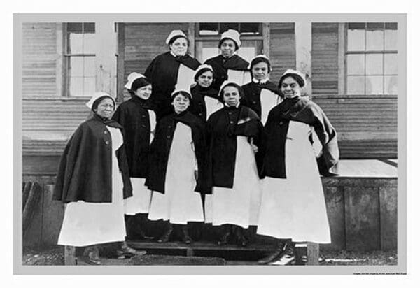 Red Cross Nurses - Art Print