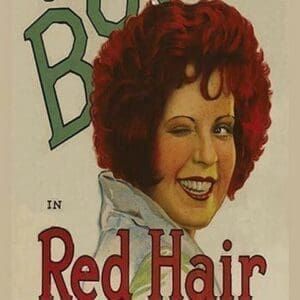 Red hair - Art Print