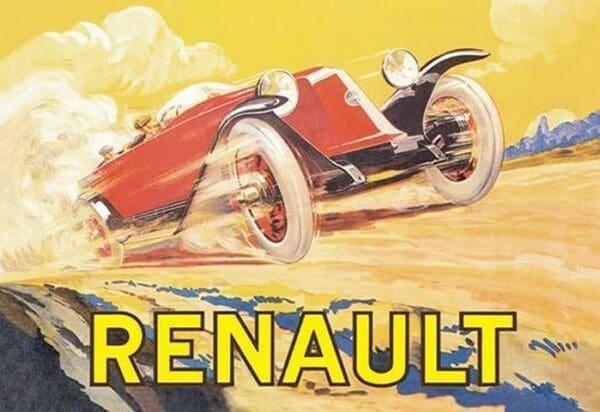 Renault by Henri Bellery DesFontaines - Art Print