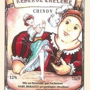 Reserve Theleme Chinon - Art Print