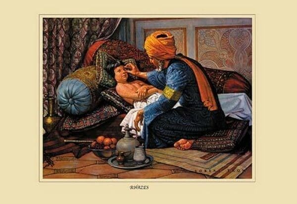 Rhazes by Robert Thom - Art Print