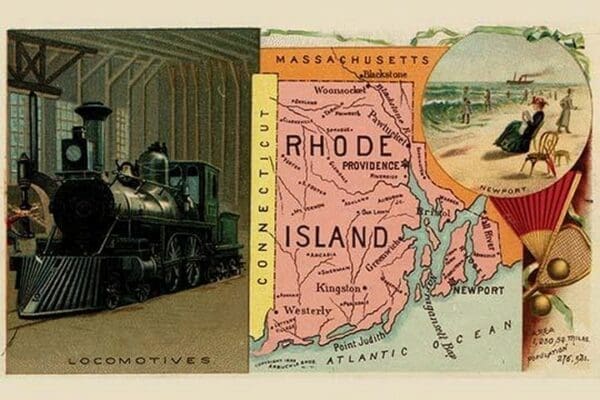 Rhode Island by Arbuckle Brothers - Art Print