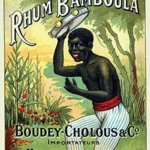 Rhum Bamboula by G. Sautai - Art Print