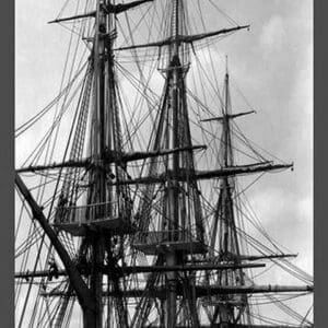 Rigging of the USS Constitution - Art Print