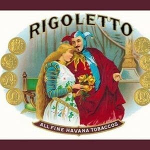 Rigoletto Cigars - Art Print