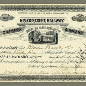 River Street Railway - Art Print