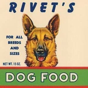 Rivet's Dog Food - Art Print