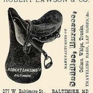 Robert Lawson & Co. Manufacturers - Art Print