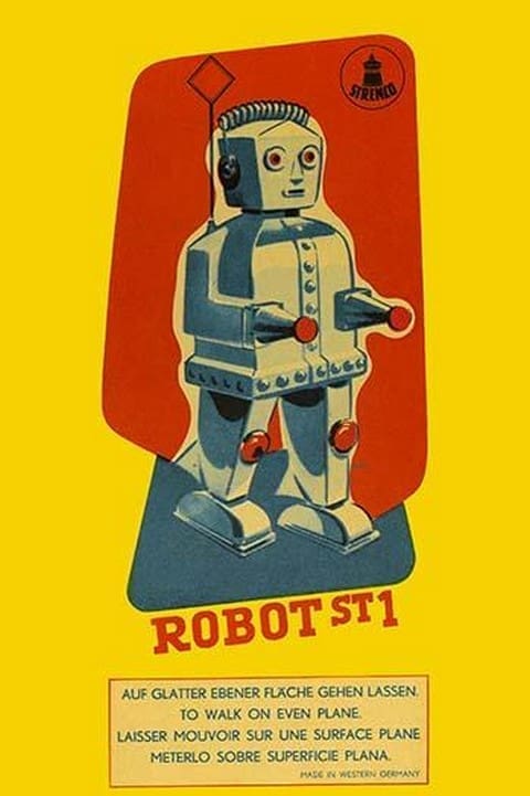 Robot ST1 - Art Print