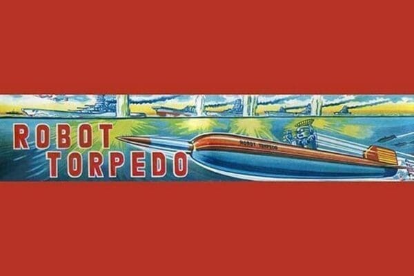 Robot Torpedo - Art Print