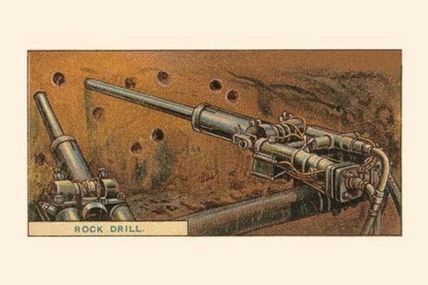 Rock Drill - Art Print