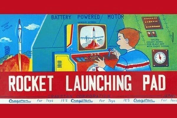 Rocket Launching Pad #2 - Art Print