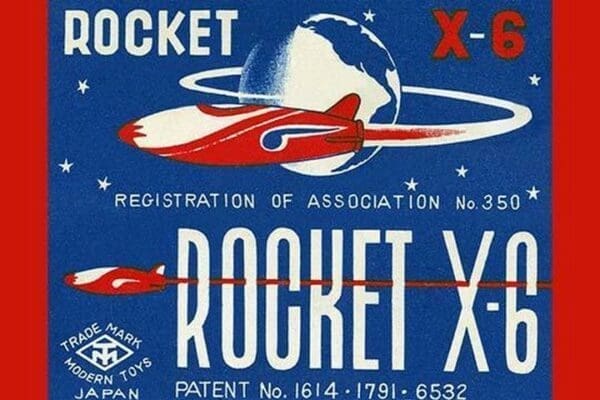 Rocket X-6 - Art Print