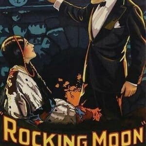 Rocking Moon - Art Print