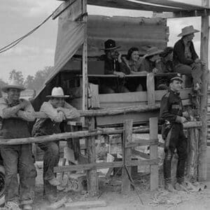 Rodeo Judges by Russell Lee - Art Print