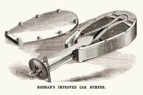 Rodman's Improved Car Bumper - Art Print