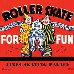 Roller Skate For Fun - Art Print