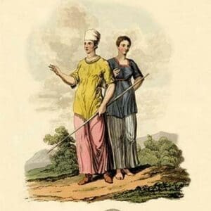 Roman British Females - Art Print