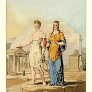 Roman British Priestesses - Art Print