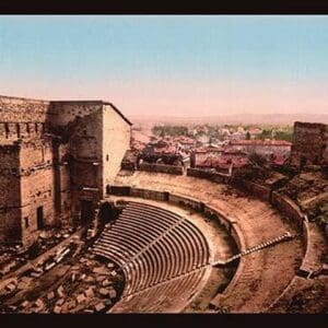 Roman Theater by Detroit Photographic Company - Art Print