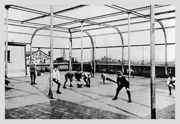 Rooftop Playground - Art Print