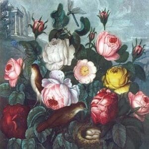 Roses - Temple of Flora - Art Print