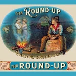 Round-Up Cigars - Art Print