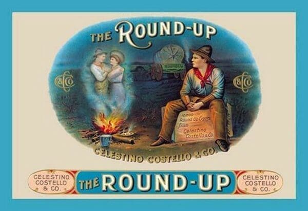 Round-Up Cigars - Art Print