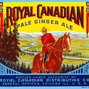 Royal Canadian Pale Ginger Ale - Art Print