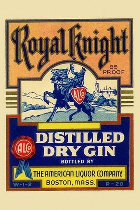 Royal Knight Distilled Dry Gin - Art Print