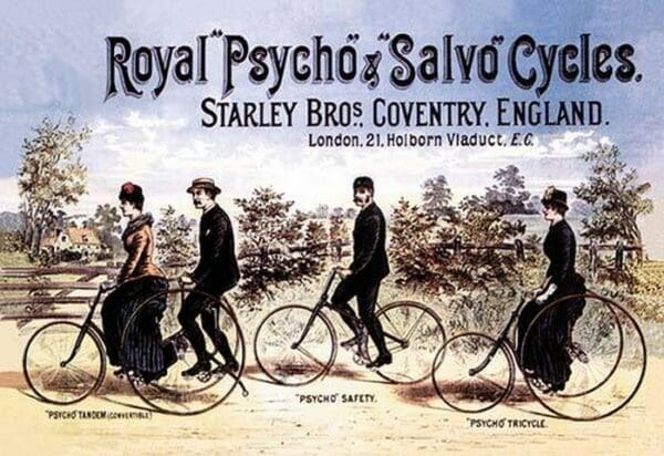 Royal Psycho and Salvo Cycles - Art Print