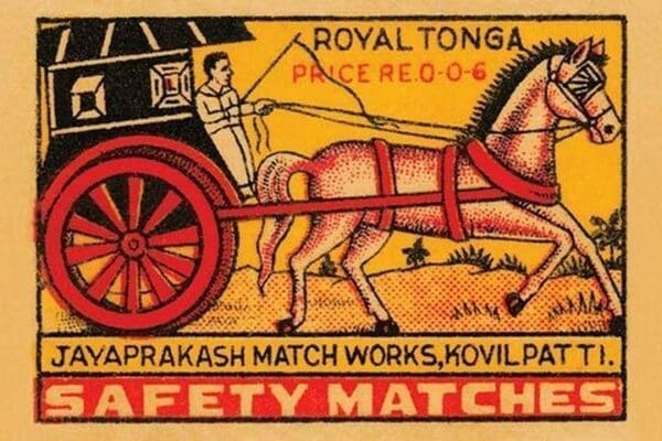 Royal Tonga Safety Matches - Art Print