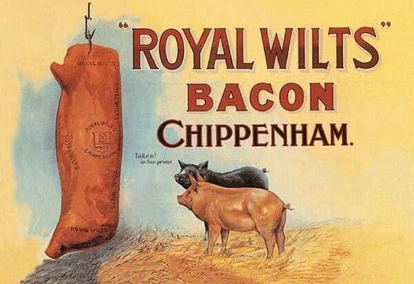 Royal Wilts Bacon - Art Print