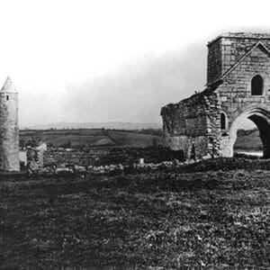 Ruins on Devenish Island - Art Print