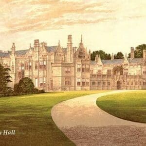 Rushton Hall - Art Print