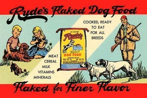 Ryde's Flaked Dry Food by Curt Teich - Art Print